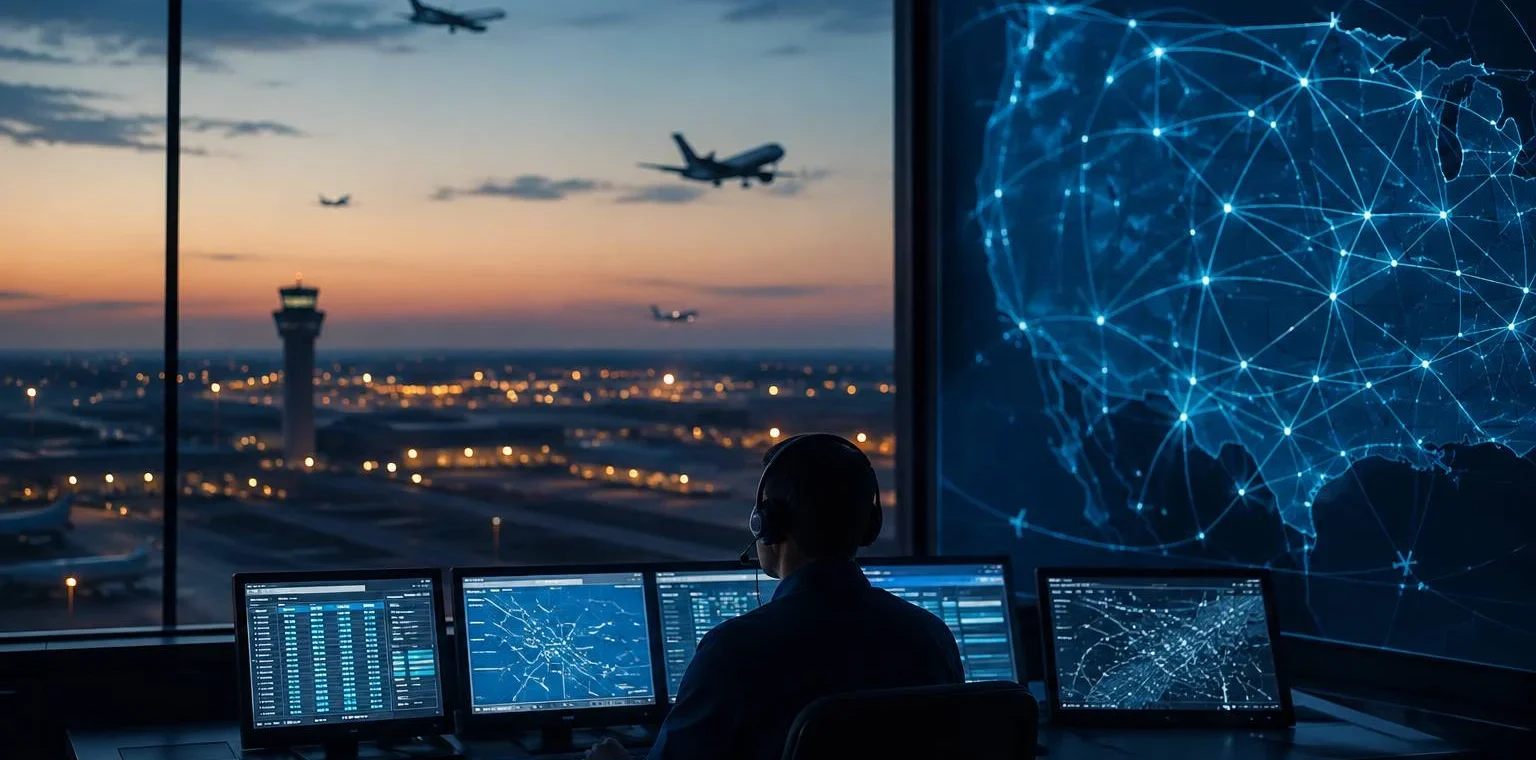 FAA و سامانه هوش مصنوعی SMART برای مدیریت ترافیک هوایی آمریکا