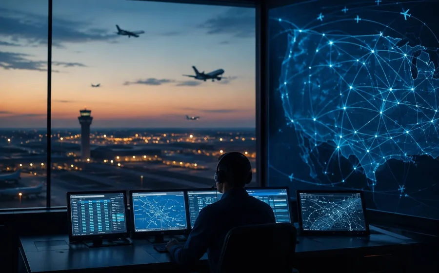 FAA و سامانه هوش مصنوعی SMART برای مدیریت ترافیک هوایی آمریکا