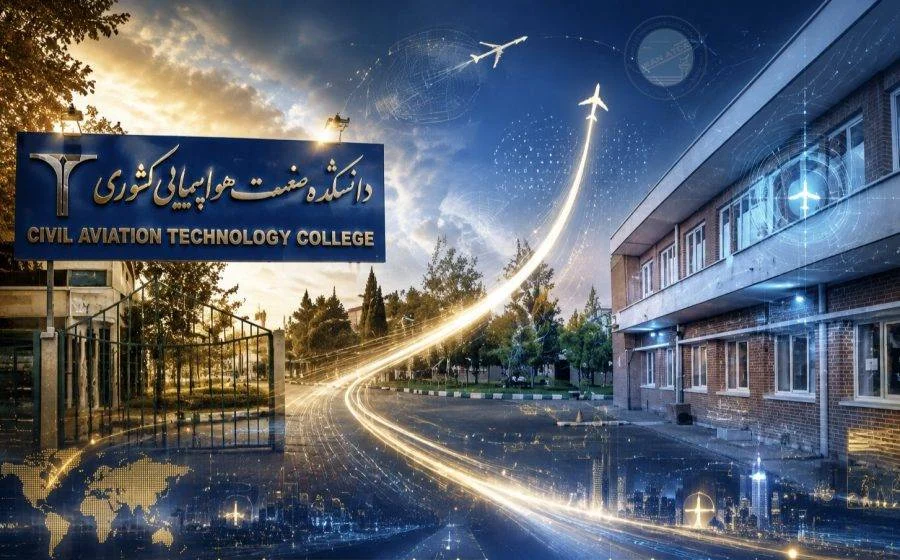 مسیر حرفه‌ای ورود به آسمان ایران: معرفی دانشکده صنعت هواپیمایی کشوری و